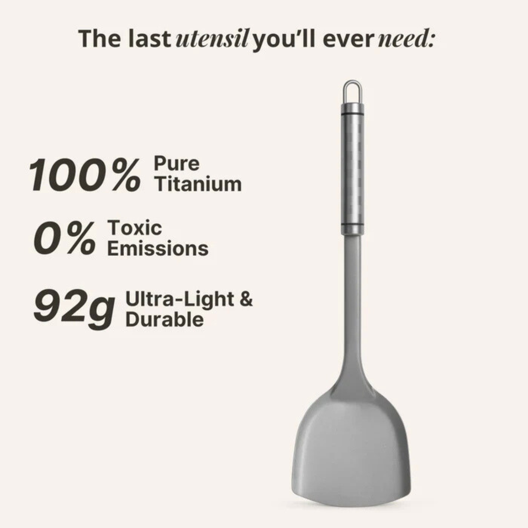 Pure Titanium Hammered Cookware Set Pro + FREE LIDS
