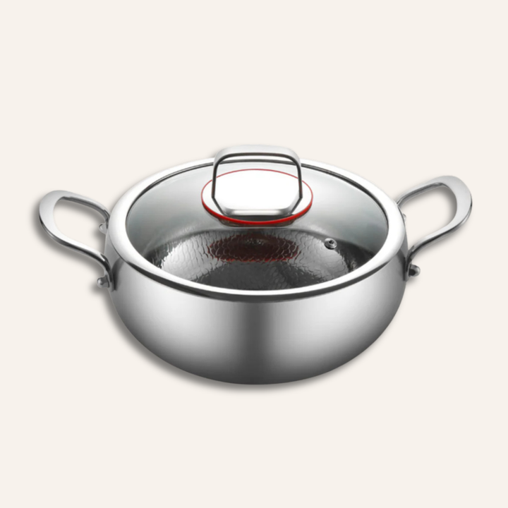 Titanium Deep Casserole Pot Pro + FREE LID
