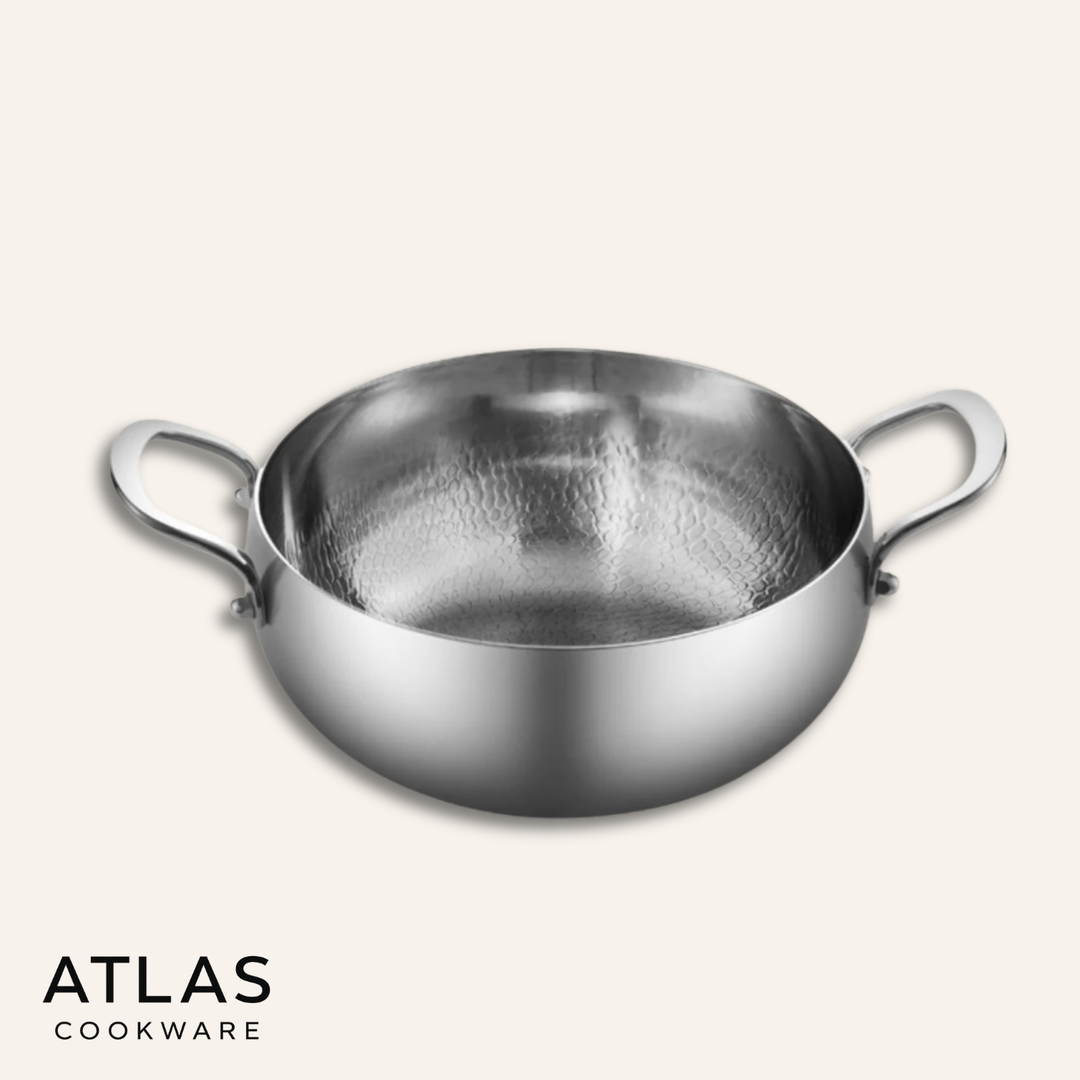 Titanium Deep Casserole Pot Pro + FREE LID