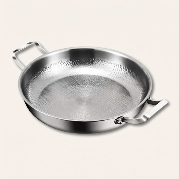 Pure Titanium 4 Pans + Utensils Set + FREE LIDS