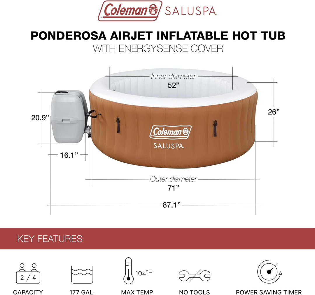 Luxury Inflatable Round Outdoor Spa
